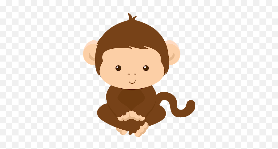 Mono Monos - Animales De La Selva Animados Emoji,Emoji De Mono