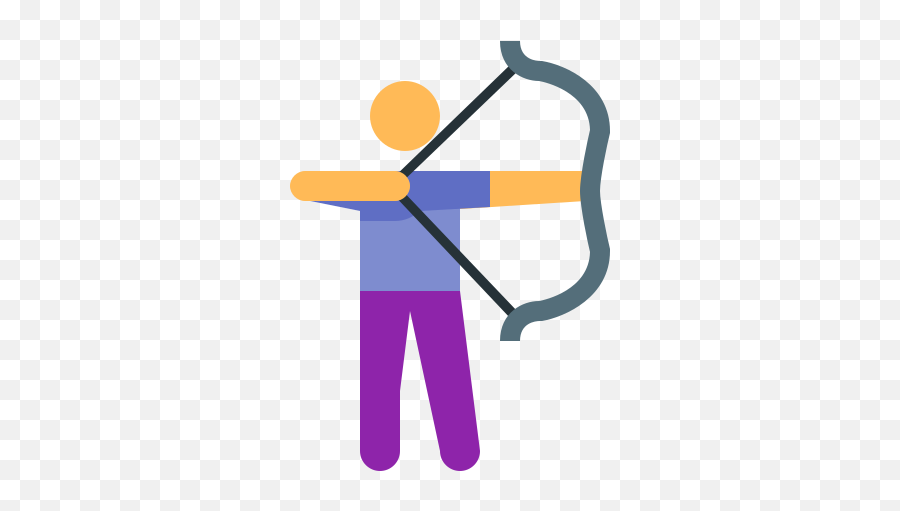 Archery Icon - Free Download Png And Vector Archery Icon Png Emoji,Bow And Arrow Emoji