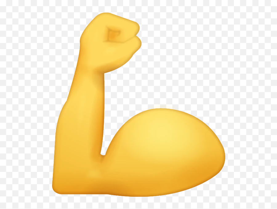 Biceps Emoji Download Iphone - Flexed Bicep Emoji Png,Dinosaur Emoji