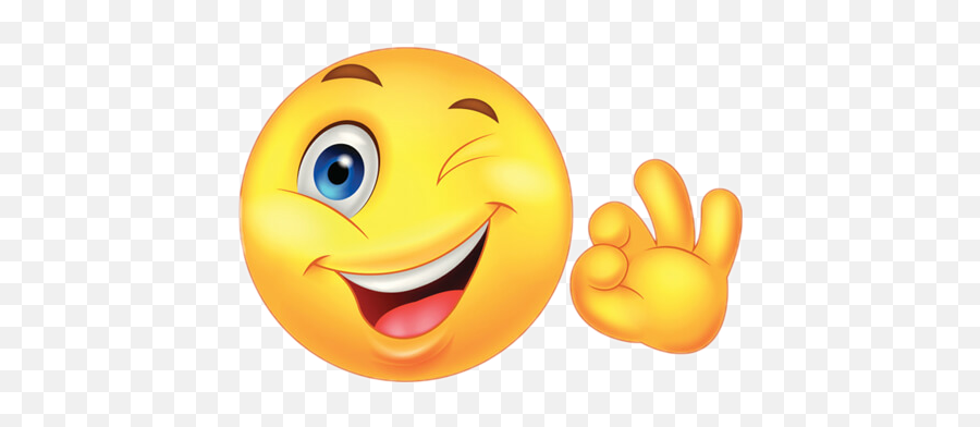 Ok Emoticon Alegre Happy Feliz - Smiley Face Emoji,Waving Emoticon