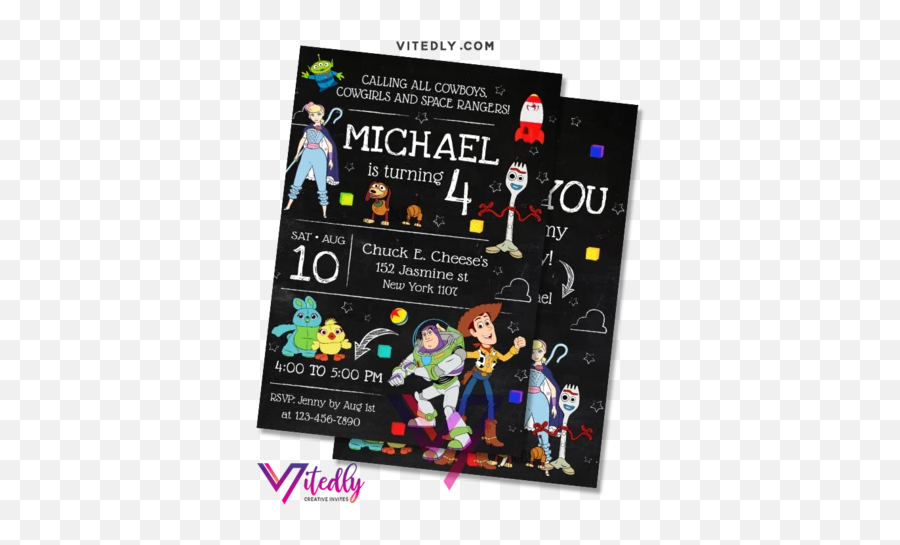 Birthday Invitations U2013 Tagged Disney U2013 Vitedly - Toy Story Emoji,Oops Wrong Emoji