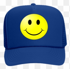 Coldplay S Chris Martin Smiley Trucker Hat Otto Trucker Hat - Smiley Emoji,Boring Emoticon