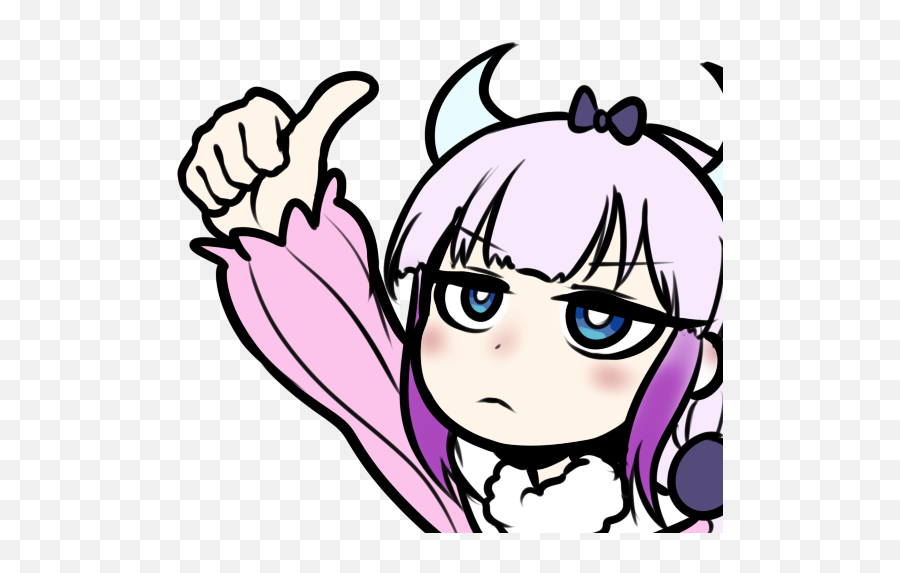 Dako On Twitter Kanna Emoji Commission Pt 2 You Can Use - Kanna Emoji,Two In The Pink Emoji