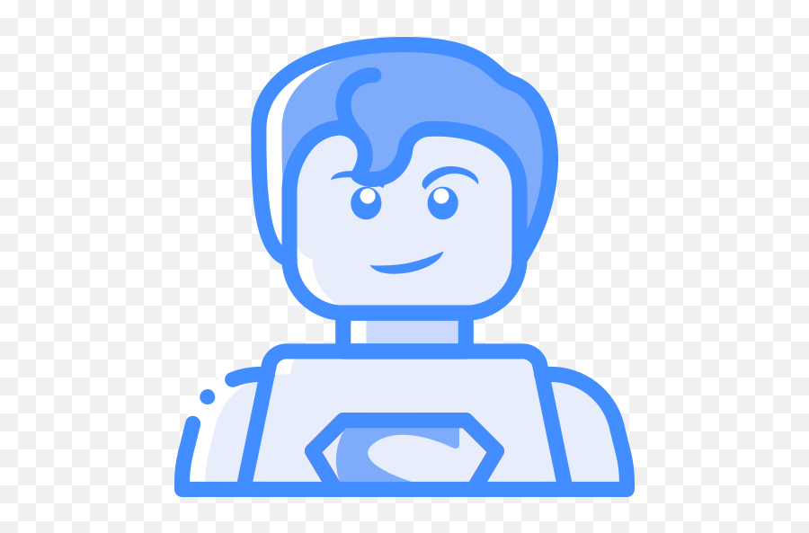 Superman - Free User Icons Superman Icon Blue Emoji,Pufferfish Emoji