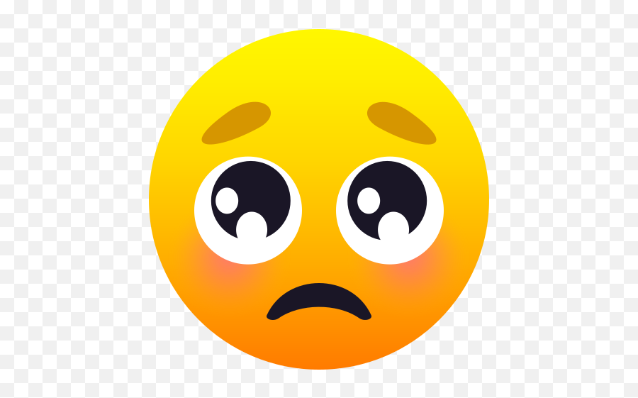Emoji Face Begging To Be Copied - Pleading Emoji Gif,Mouth Drooling Emoji