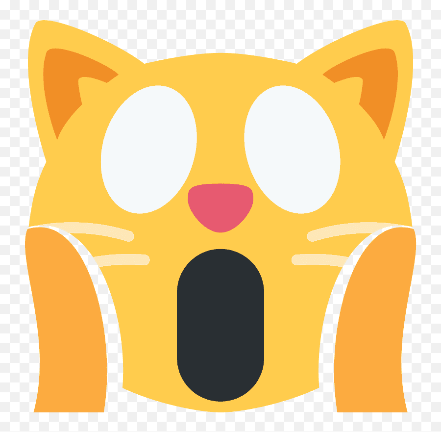 Weary Cat Emoji Clipart - International Antarctic Centre,Twitter Cat Emoji