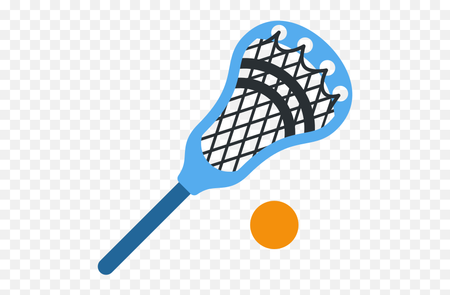 Lacrosse Emoji - Transparent Lacrosse Stick Clipart,Lacrosse Emoji