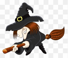 Halloween Witch Png Clipart - Emoji