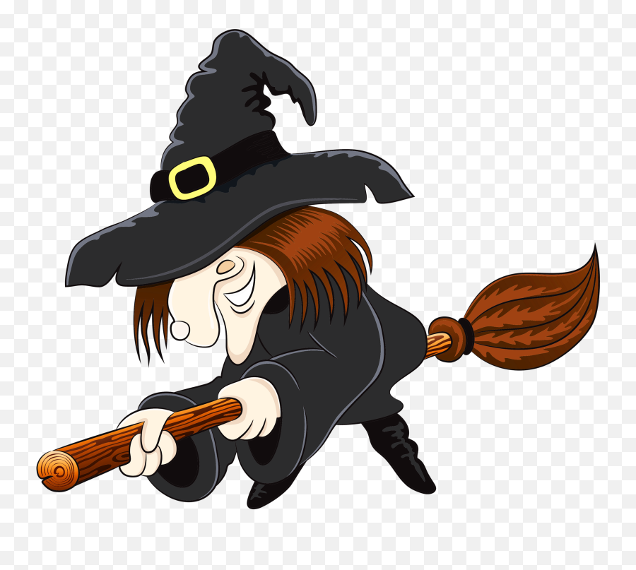 Halloween Witch Png Clipart - Witch Clipart Png Emoji,Witch On Broom Emoji
