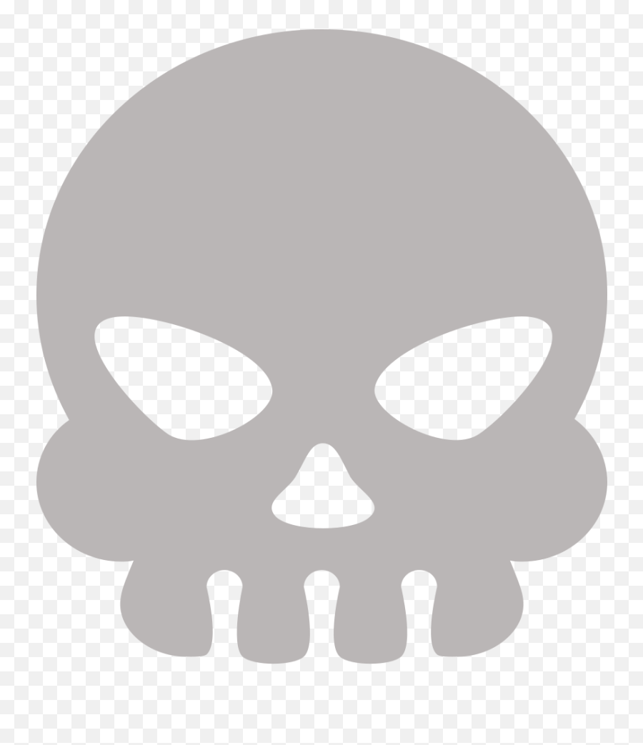 Emojione 1f480 - Skull Emoji,Ghost Emoji