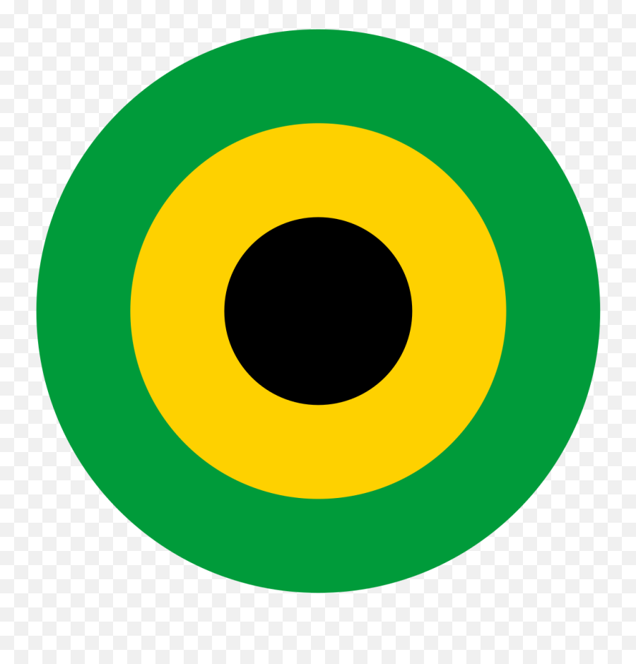 Roundel Of Jamaica - Jamaican Roundel Emoji,Jamaica Flag Emoji