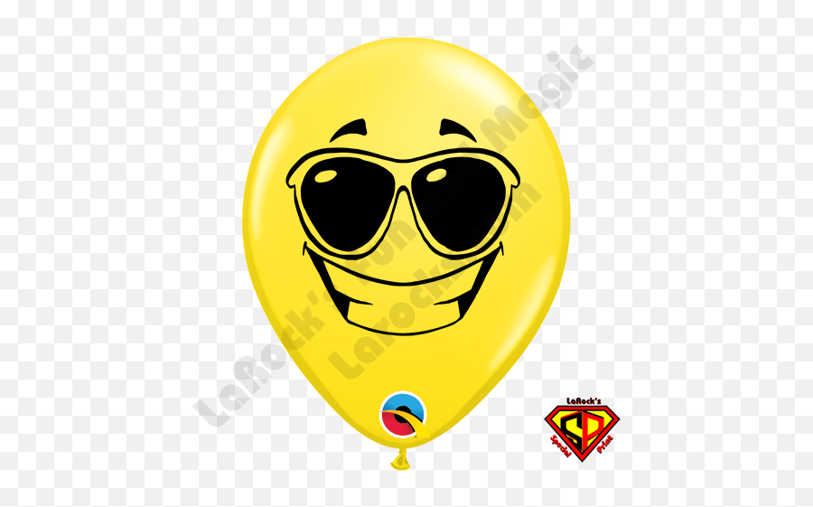 5 Inch Round Emoji Shades - Smiley,Foot Emoji