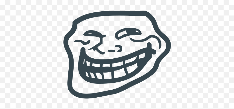 Trollface Icon - Trollface Icon Emoji,Troll Emoji
