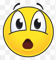 Lindo Emoticon Asombrado - Cara De Asombro Emoji