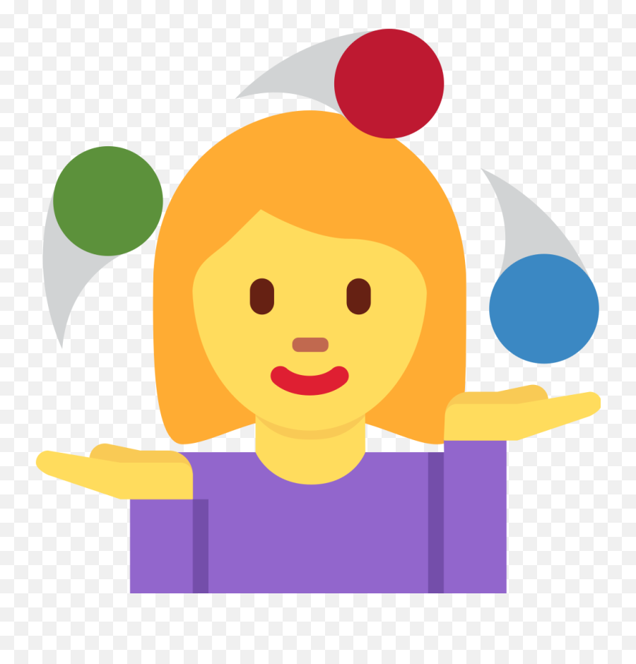 Twemoji12 1f939 - Multi Tasking Emoji,Sake Emoji