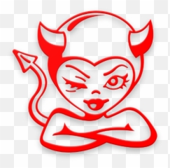 Beat Pad - Cartoon Devil Black And White Emoji,Skrillex Emoji