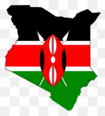 Kenya Map And Flag - Emoji
