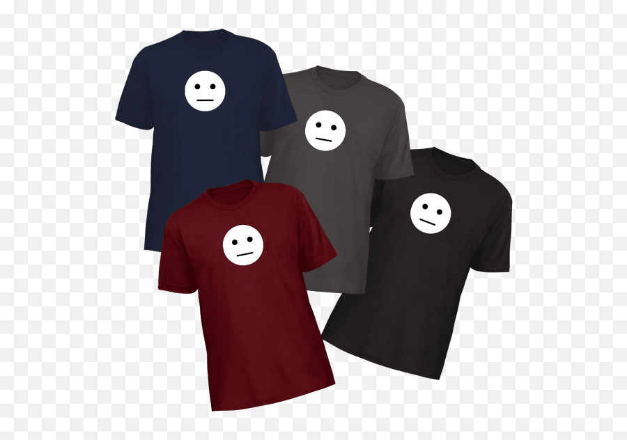 Meh Face Shirt - Active Shirt Emoji,Sneer Emoji