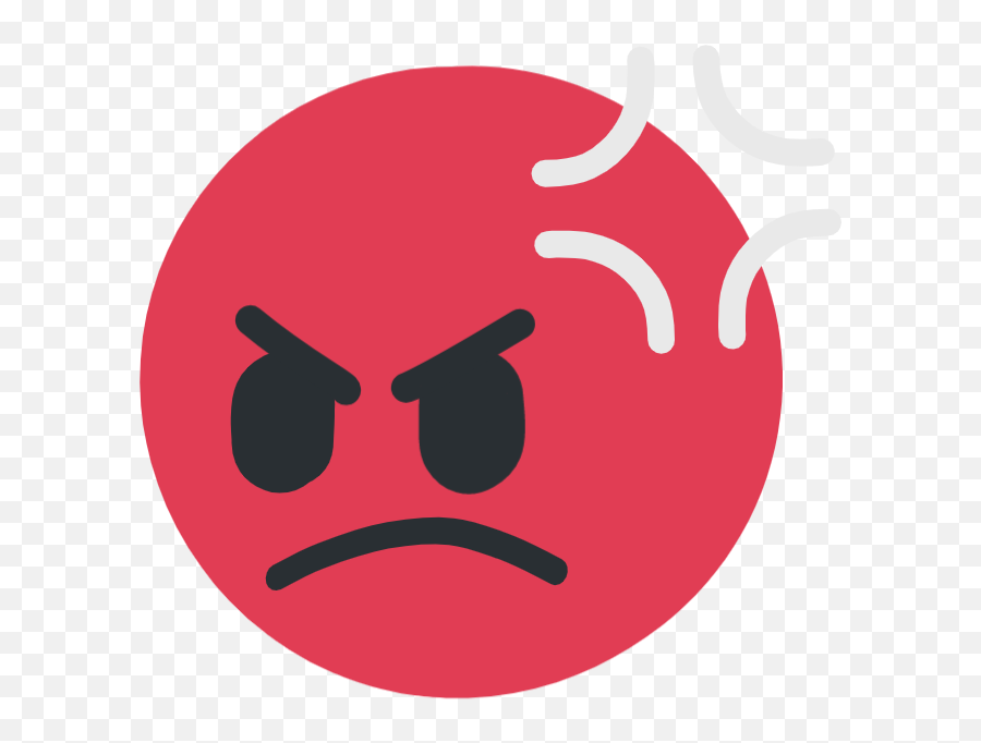 Offended - Rage Emoji Transparent Background,Offended Emoji