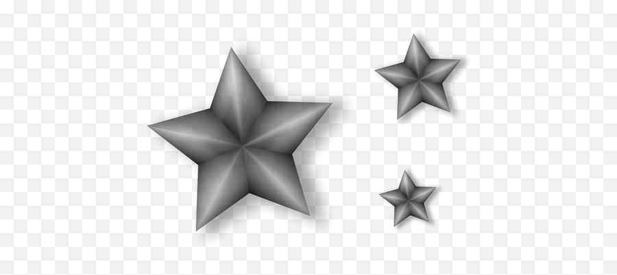 Metal Stars Vector Art - Metal Star Clip Art Emoji,Empty Star Emoji