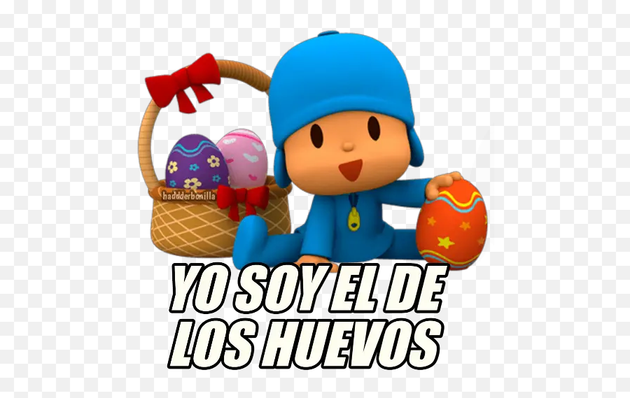 Pocoyo Phrases In Spanish Stickers For - Stickers De Pocoyo Whatsapp Emoji,Mario Emojis