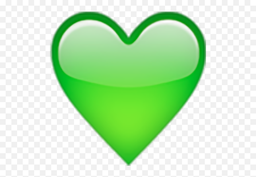 Heart Emoji Green Symbol Yellow - Green Heart Emoji,Heart Emoji Png