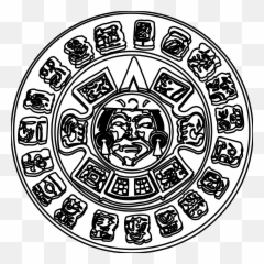 Download Aztec Calendar For Mac - Mayans Clip Art Emoji,Emoji Moon Calendar