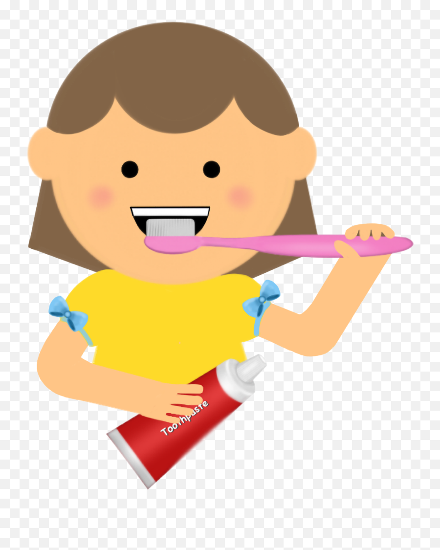 Brush Teeth Clipart Logo More - Brushing Teeth Clipart Transparent Emoji,Brushing Teeth Emoji