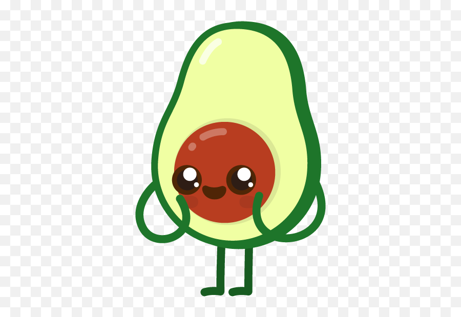Avocado Life - Clip Art Emoji,Avocado Emoji Transparent