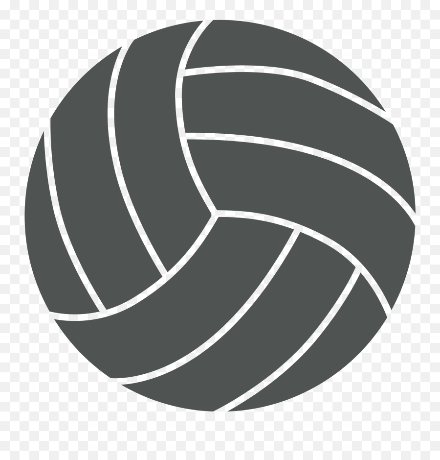 Volleyball Outline Transparent Png - Logo Vector Graphics Volleyball Emoji,Emoji Volleyball