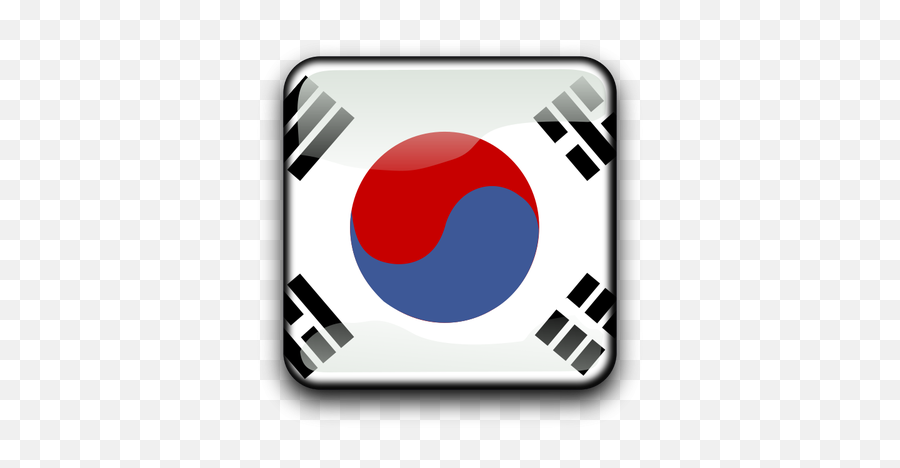 South Korea Flag And Web Button - Korea Funds In Trust Emoji,Bahrain Flag Emoji