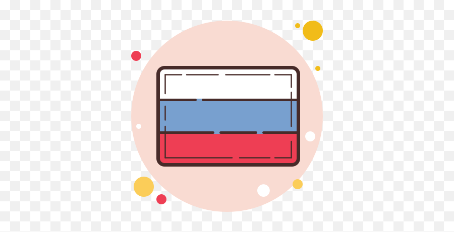 Russian Federation Icon - Free Download Png And Vector Circle Emoji,Russian Flag Emoji