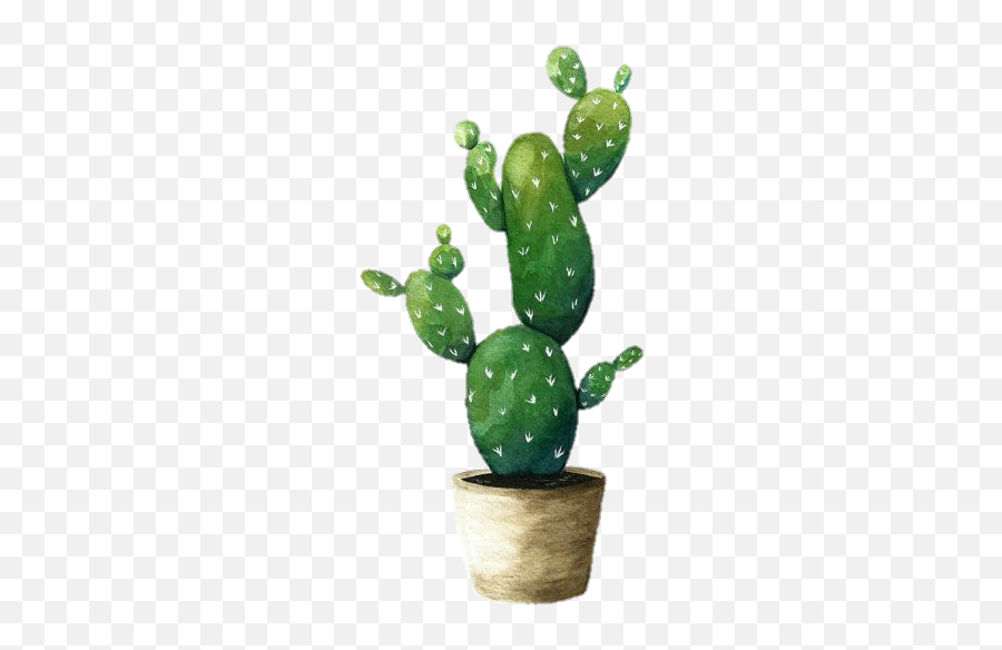 Overlays Transparent U2014 Emojis - Watercolor Cactus Painting,Cactus Emoji