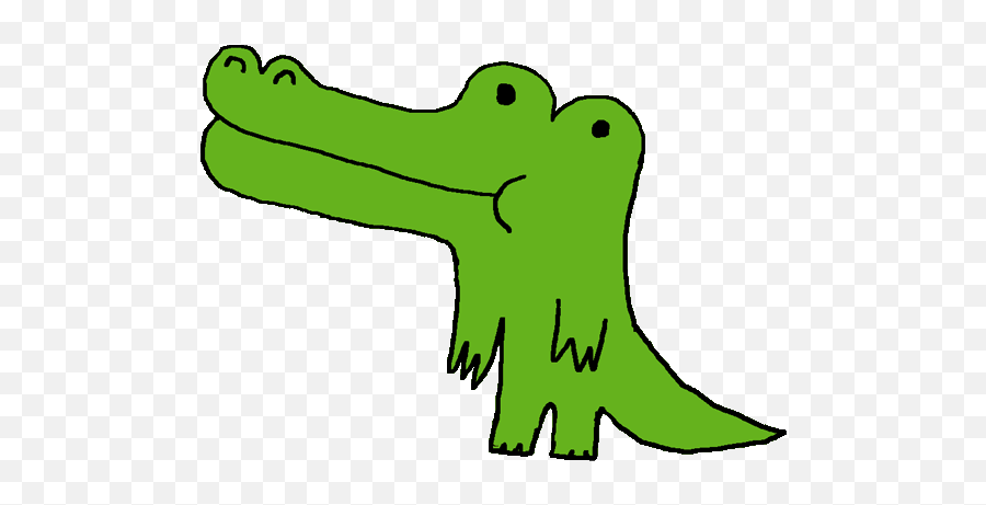 Crocodile Clipart Nile Crocodile - Transparent Cartoon Crocodile Gif Emoji,Alligator Emoji