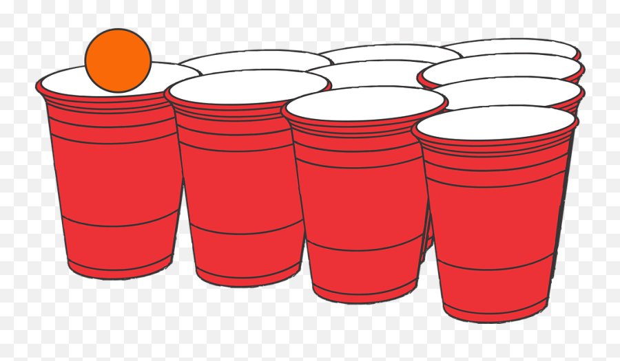 Clipart Beer Pong Png - Clipart Beer Pong Png Emoji,Red Solo Cup Emoji