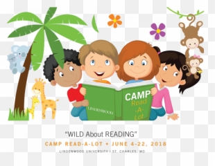 Reading Camp Clipart - Cartoon Peer Group Emoji,Camp Emoji