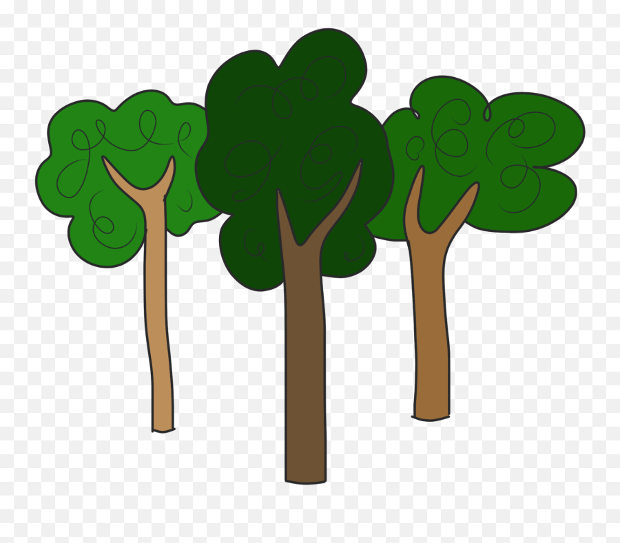 Lots Of Trees Clipart - Trees Clipart Emoji,Pot Leaf Emoji Copy And Paste