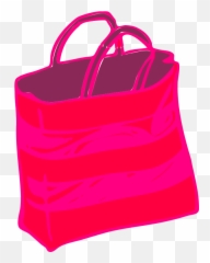 Shopping Bags Pink Shopping Bag Clipart - Tote Bag Clipart Transparent Background Emoji,Grocery Bag Emoji