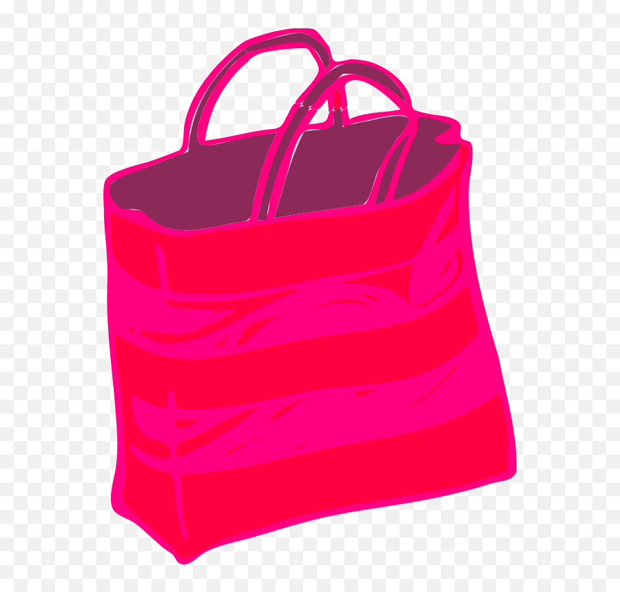 Shopping Bags Pink Shopping Bag Clipart - Tote Bag Clipart Transparent Background Emoji,Grocery Bag Emoji