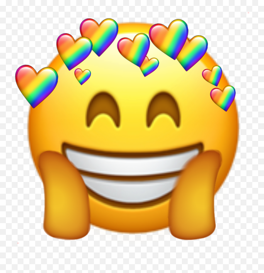 Emoji Loveit Heart Sticker By Just Some Edits U200d - Happy,Happy Emoji