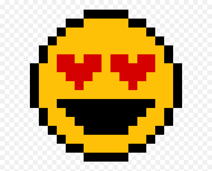 Pixilart - Pixelart Smiley Emoji,D Emoji