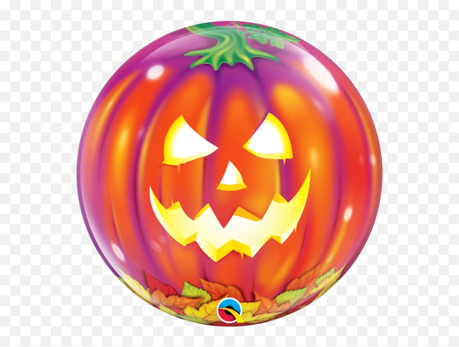 Halloween Jack O Lantern Pumpkin - Halloween Foil Balloons Qualatex Emoji,Jackolantern Emoji