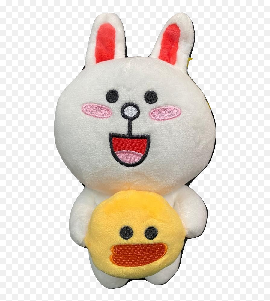 8u0027 Line Friends Rabbit And Bear With Emoji Hanging Stuffed Toys - Soft,8) Emoji