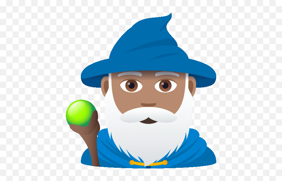 Mage Joypixels Gif - Joypixels Emoji,Wizard Hat Emoji