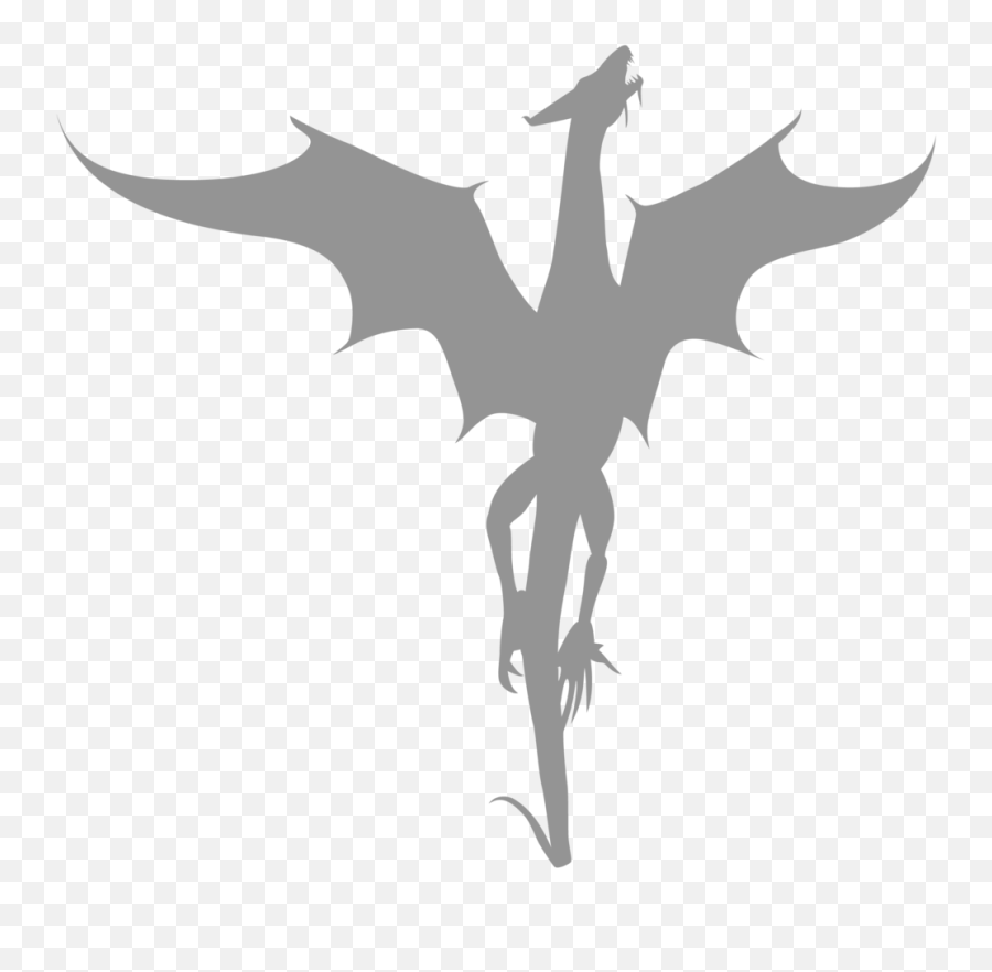 Free Dragon Silhouette Vector Download - Game Of Thrones Dragons Shadow Emoji,Dragon Head Emoji