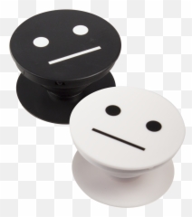 Meh Face Phone Holders - Smiley Emoji,Fidget Spinner Emoticon