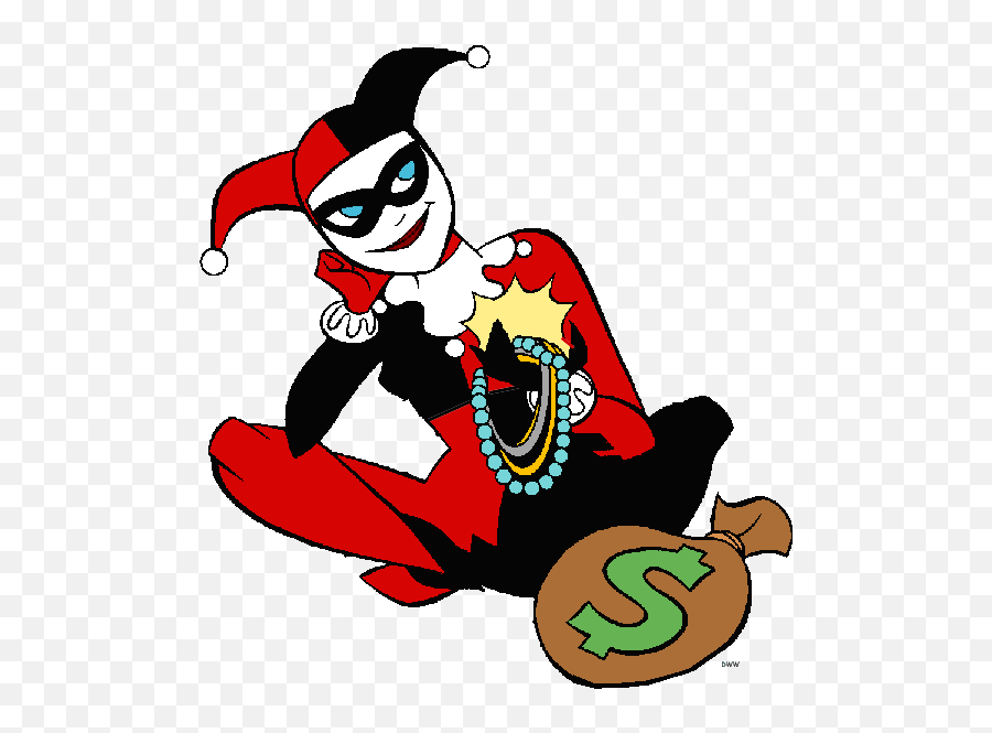 Pin - Cartoon Harley Quinn Transparent Emoji,Harley Quinn Emoji