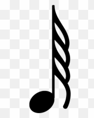 Music Note Musical - Single Music Notes Symbols Emoji,Music Note Emojis