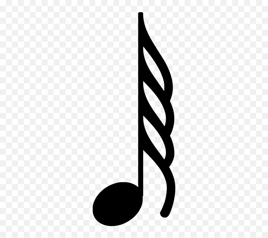 Music Note Musical - Single Music Notes Symbols Emoji,Music Note Emojis
