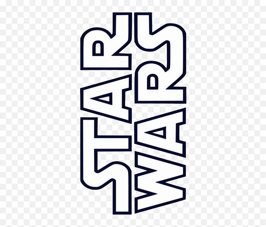 Star Wars Logo Png - Line Art Emoji,Star Wars Emoticons